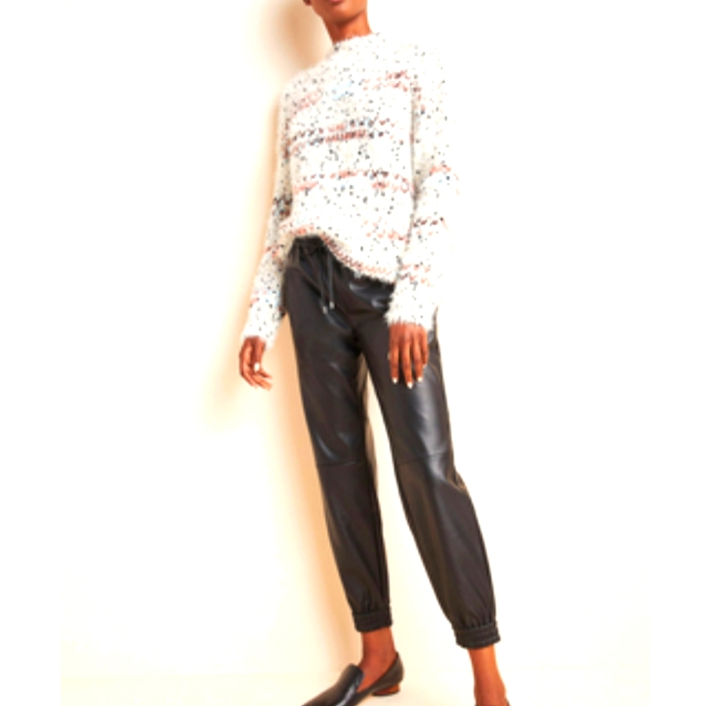 Anthropologie Black Track Pants